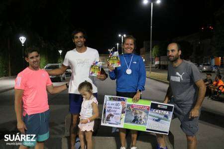 Unos 130 atletas fueron parte de la 2° edición de la carrera pedestre nocturna #SuárezLed