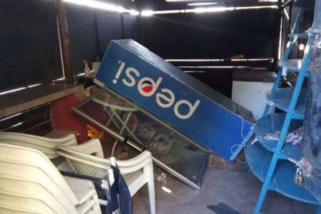 El Club Boca Juniors amaneció con destrozos en su predio