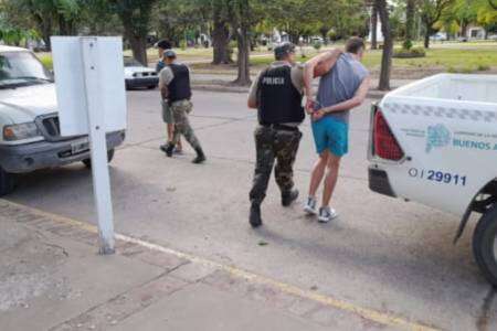 Traslado de los imputados por el crimen de Isabel Álvarez