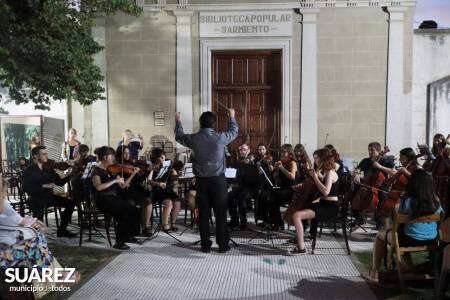 Imponente cierre del 4° Campamento Musical de la Orquesta Escuela de Jóvenes de Coronel Suárez