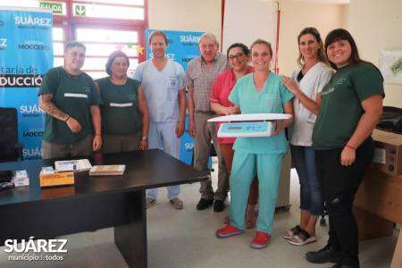 El municipio entregó equipamiento a CAPS del distrito