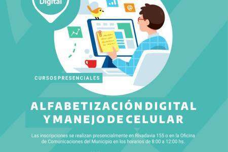 Cursos de Alfabetización Digital y Manejo de Celular