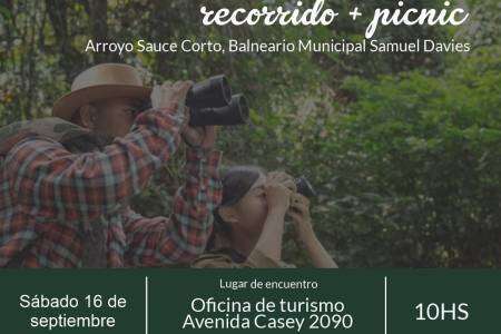 Safari fotográfico recorriendo el río Sauce Corto