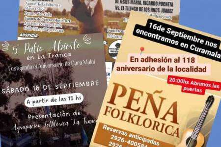 Actividades en Cura Malal en el marco de su 118° aniversario