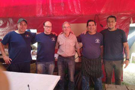 EXPO RURAL 2023: Bomberos Voluntarios presentes en el patio gastronómico