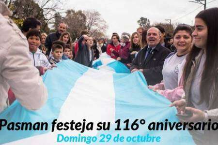 Pasman festeja su 116º aniversario
