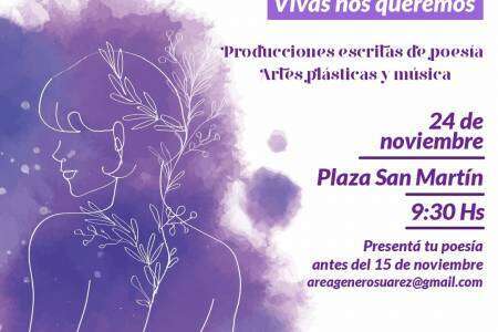Se acerca la segunda edición del encuentro “Voces en el Arte 2023-Vivas nos Queremos”