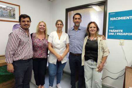 Se gestionó la reapertura de la oficina del Registro Provincial de las Personas en el Hospital Municipal “Doctor Raúl Caccavo”