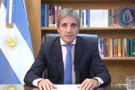 Luis Caputo anunció las medidas de emergencia: “Venimos a solucionar el problema del déficit fiscal de raíz”