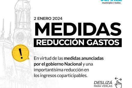 Municipio: anunciaron ajustes y recortes, teniendo como prioridad las áreas de salud y desarrollo social