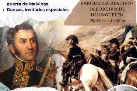 Huanguelén: Homenaje al General Don José de San Martín