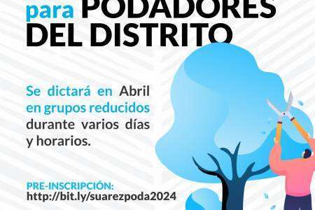 Capacitación anual para podadores del distrito 2024