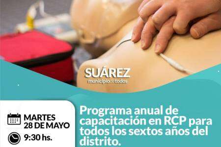 Jornadas de RCP para alumnos del nivel Secundario