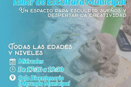 Taller de Escultura Municipal: Un espacio para esculpir sueños y despertar la creatividad
