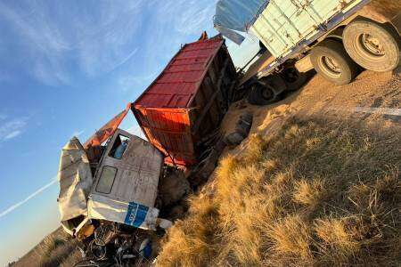 Una suarense murió en un choque entre dos camiones cerca de Bonifacio