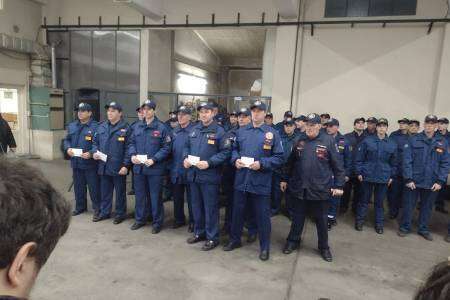 65 ° aniversario de la creación del Cuerpo de Bomberos Voluntarios