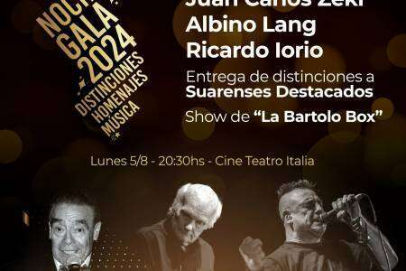 Hoy Noche de Gala 2024 en el Cine Teatro Italia