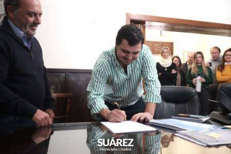 Mauro Moccero asumió como Intendente Interino