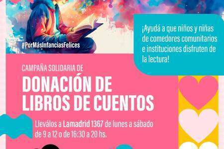“Juego de Letras” invita a donar libros para los más pequeños