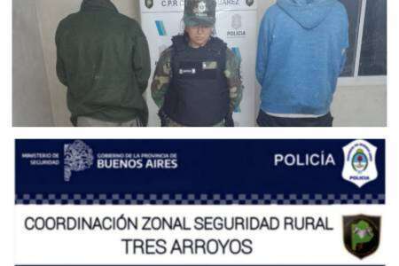 Aprehendieron a dos hombres por tentativa de abigeato, pero fueron liberados
