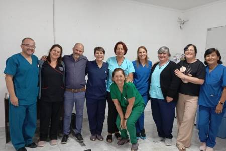 Huanguelén. Enfermeras trabajan en un proyecto para acercar el hospital al vecino.