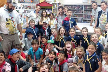 Visitas en la Biblioteca Popular Infantil 