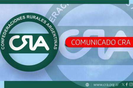 Comunicado de CRA. "Mantener la presión fiscal al campo, la nueva idea de IERAL"