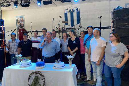  Cascada celebró a lo grande la fundación del Club San Martín 