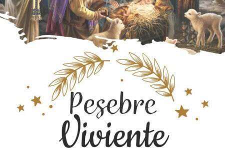 Éste sábado harán un pesebre viviente en el anfiteatro
