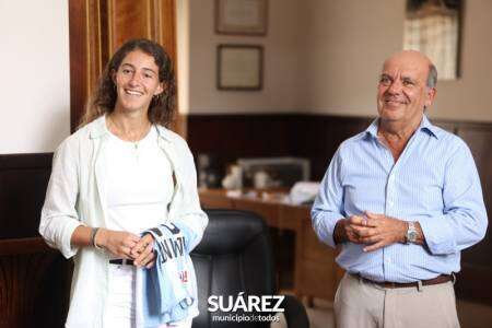 El municipio distinguió a Catalina Alimenti la "Leona" suarense 