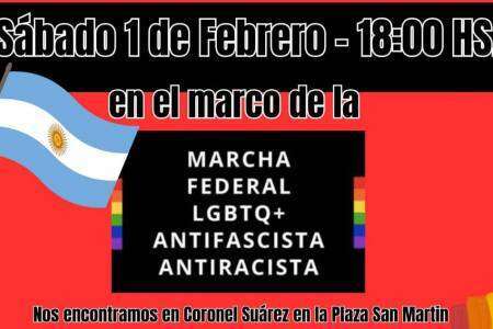 Marcha Federal LGBTQ+ antifascista antiracista