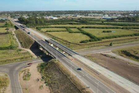 Habilitaron el nuevo puente de la Circunvalación Norte de Bahía Blanca