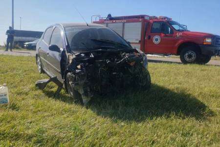 Otro accidente en 85 y 51: cuatro personas al hospital