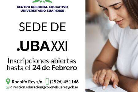 Estudiá el CBC de la UBA en Suárez ¡Todavía estás a tiempo de inscribirte! 