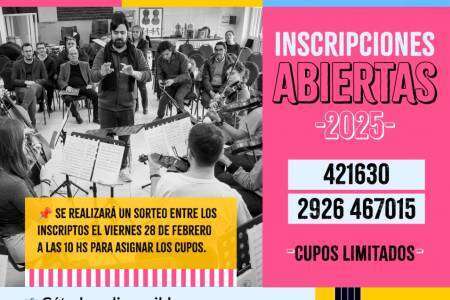 ¡Inscríbete en la Escuela Municipal de Música!