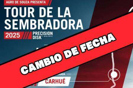 Cambio de fecha del Tour de la Sembradora