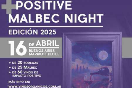 Subasta solidaria por Bahía Blanca en el Positive Malbec Night