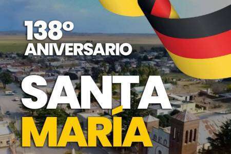 Pueblo Santa María conmemora su 138° aniversario