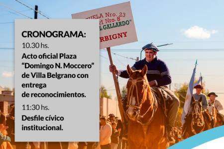 Invitación al Acto por el 215° Aniversario de la Revolución de Mayo