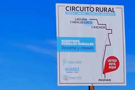 Nuevo circuito rural señalizado: Pasman-Cascada-Laguna Caballo Loco