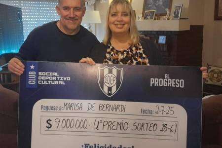 El Progreso de Pueblo Santa María entregó $ 9.000.000
