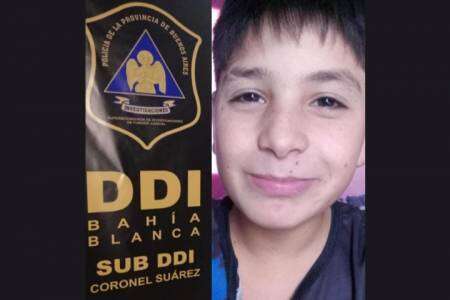 SUBDDI CNEL. SUÁREZ: Se solicita difusión para dar con el paradero del menor