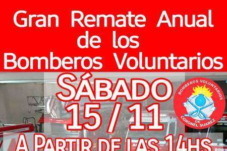 Gran Remate Anual de los Bomberos Voluntarios 