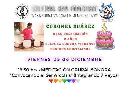 EL “CULTURAL SAN FRANCISCO” CIERRA EL AÑO CON CUENCOS SONOROS Y UN SATISFACTORIO BALANCE DE SU AUTOGESTIÓN