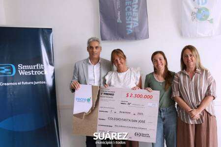 Smurfit Westrock cerró la 4° edición del Programa Recreo en Coronel Suárez