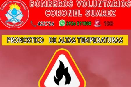 Bomberos Voluntarios advierten sobre riesgo extremo de incendios forestales