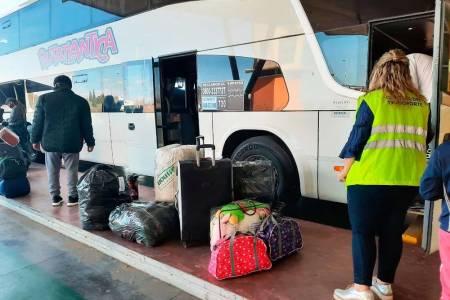 Micros de larga distancia: el equipaje deberá estar registrado a nombre del pasajero