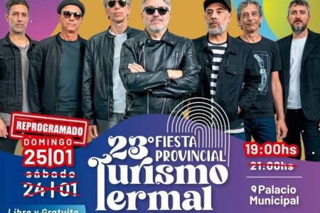Se reprogramó para el domingo la XXIII Fiesta Provincial del Turismo Termal en Carhué