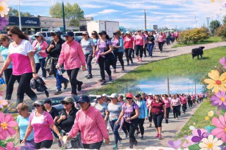 Caminata en conmemoración del Día de la Mujer