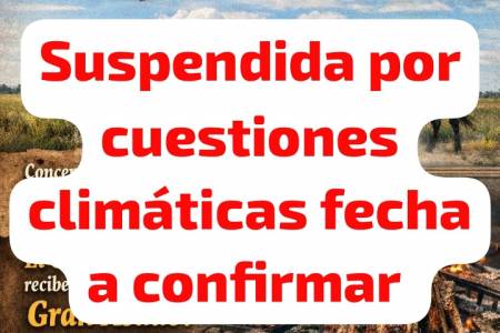 Cabalgata Piñeyro suspendida